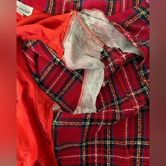 Vintage Kenneth Mitchell plaid blazer sz 11 M - Picture 7 of 7